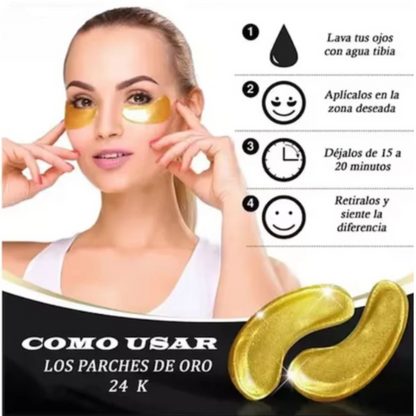 Parches Hidrogel elimina ojeras